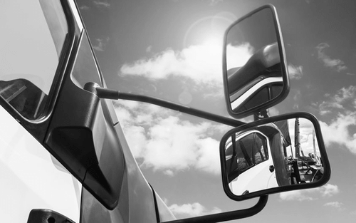 Safe Backing Of Commercial Vehicle